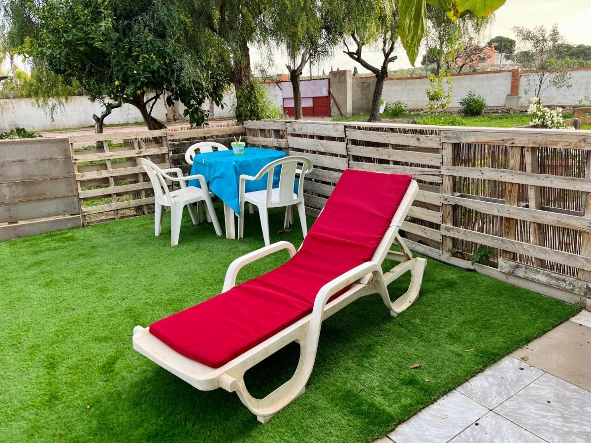 Estudio Adosado Acogedor Con Jardin, Barbacoa Y Parking Privado Аликанте Екстериор снимка